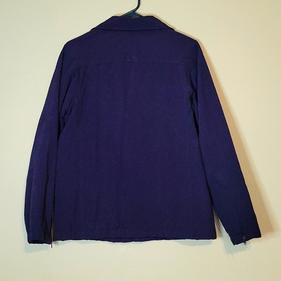 Gap (S) Navy Blue Jacket Fall Fleece - Picture 2 of 6